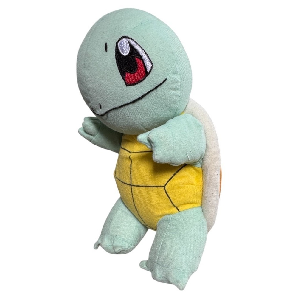 Pokemon Plush SQUIRTLE Plush 10" Stuffed Toy 2020 Toy Factory‎ guc